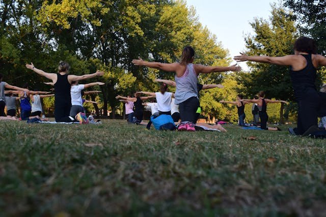 entrenamiento al aire libre